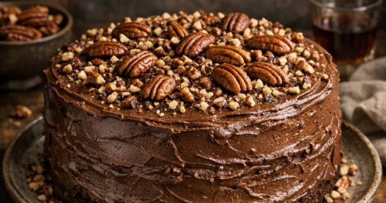 Pekannuss-Schoko-Kuchen