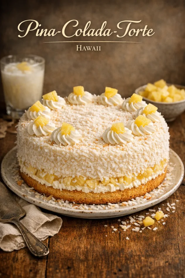 Pina-Colada-Torte