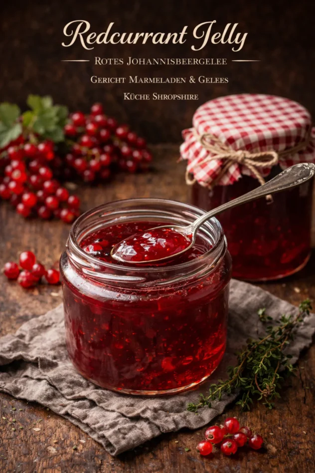 Redcurrant Jelly Rotes Johannisbeergelee
