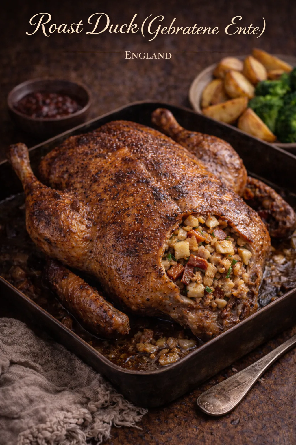 Roast duck (Gebratene Ente)