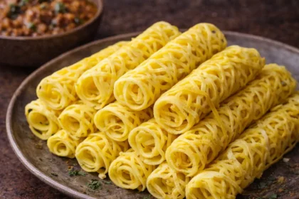 Roti Jala Malayischer Pfannkuchen