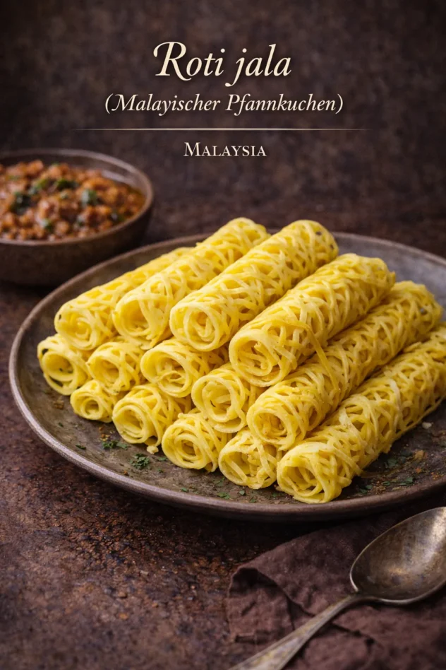 Roti Jala Malayischer Pfannkuchen