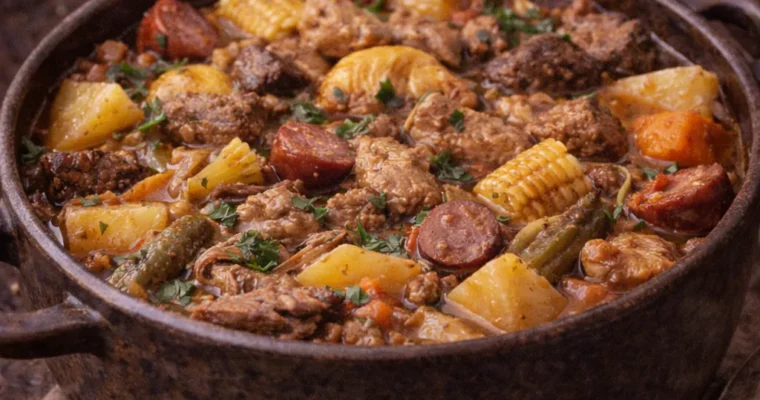 Sancocho de 7 carnes (Fleischeintopf mit 7 Sorten Fleisch)