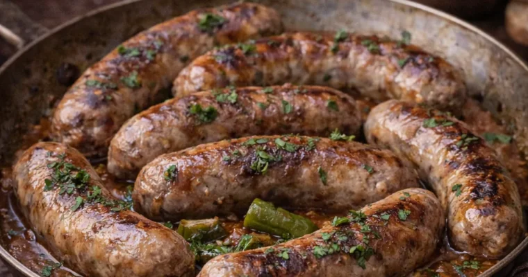 Saucisse de Toulouse (Grobe Schweinsbratwurst)