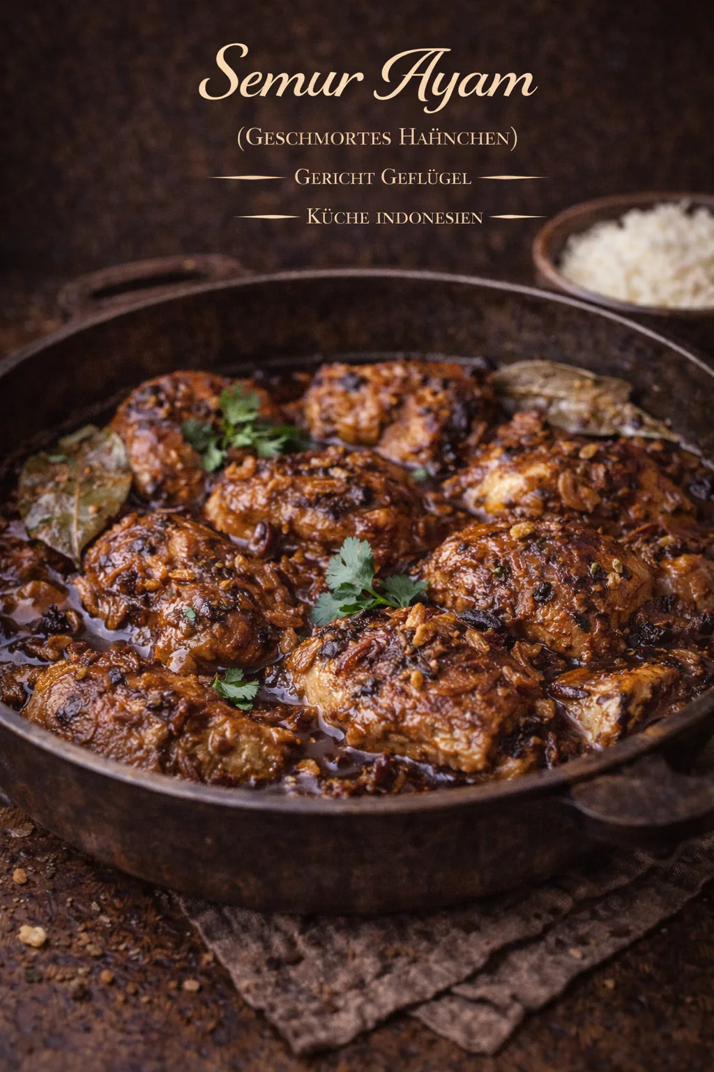 Semur Ayam (Geschmortes Hähnchen)