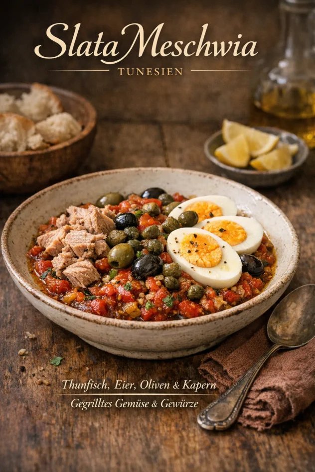 Slata Meschwia (Gegrillter Salat)