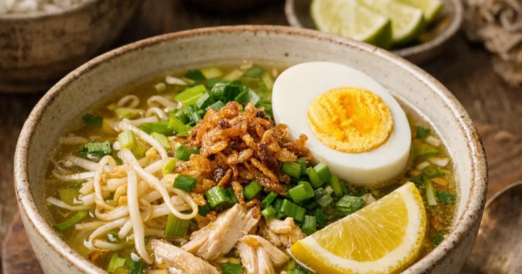 Soto Ajam (Hühnersuppe)