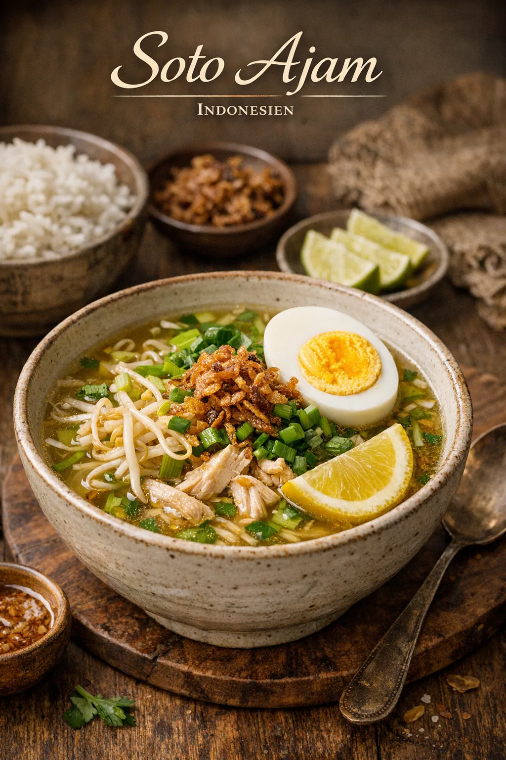 Soto Ajam (Hühnersuppe)
