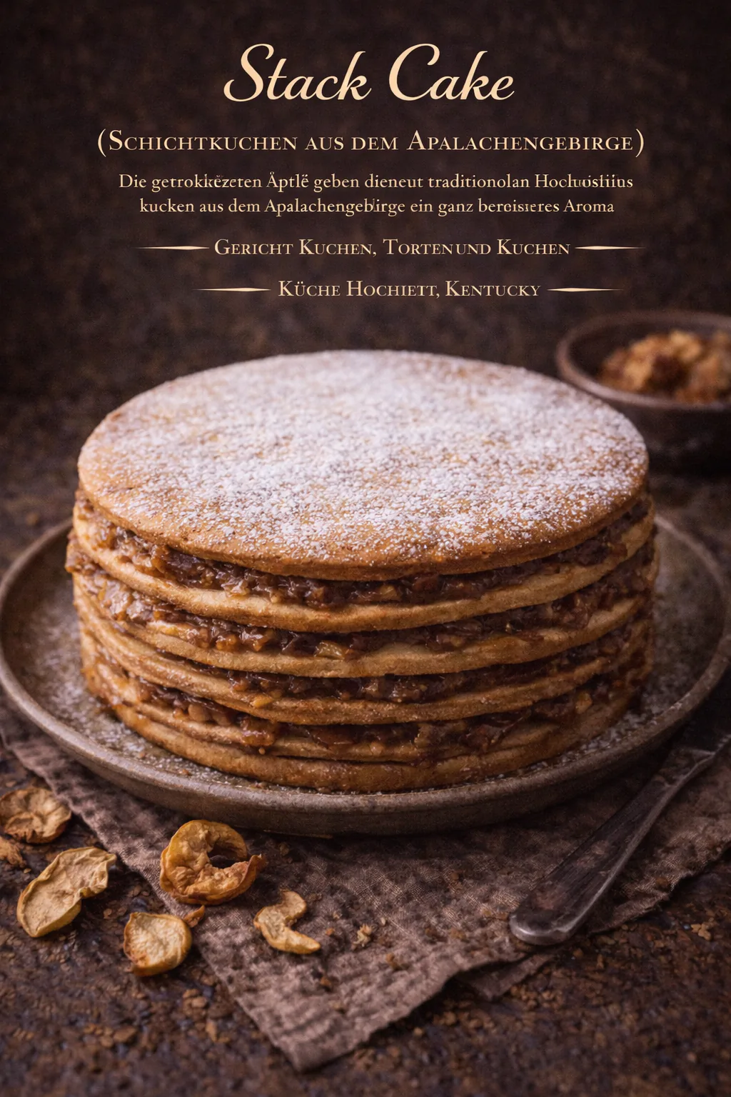 Stack Cake (Schichtkuchen aus dem Apalachengebirge)