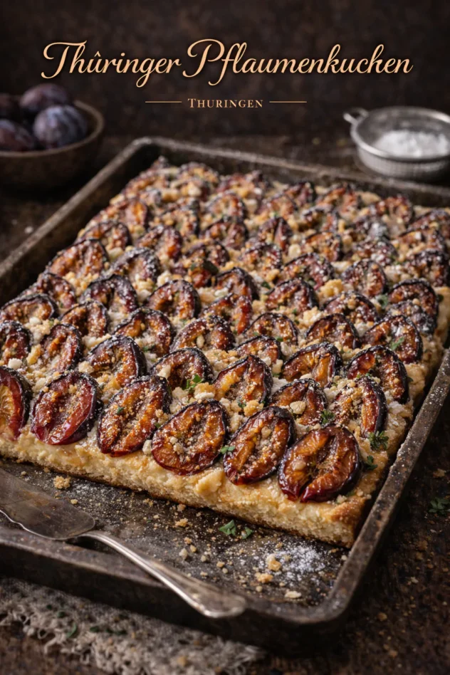 Thueringer Pflaumenkuchen