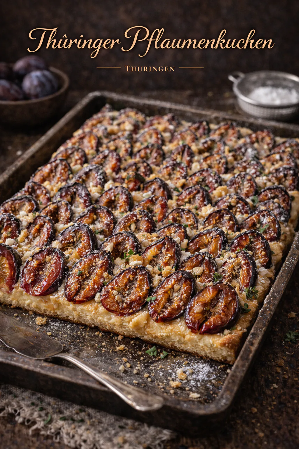 Thüringer Pflaumenkuchen