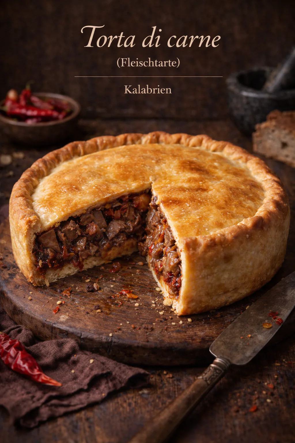 Torta di carne (Fleischtarte)