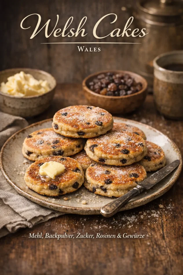 Welsh Cakes (Walisische Kekse)