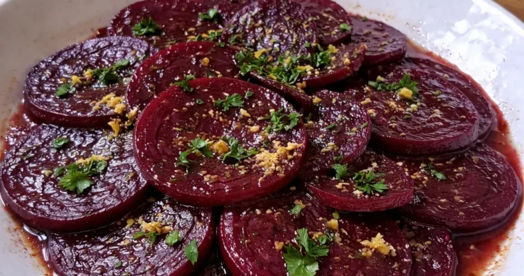 chlada dial lbarba (Rote Bete-Salat)