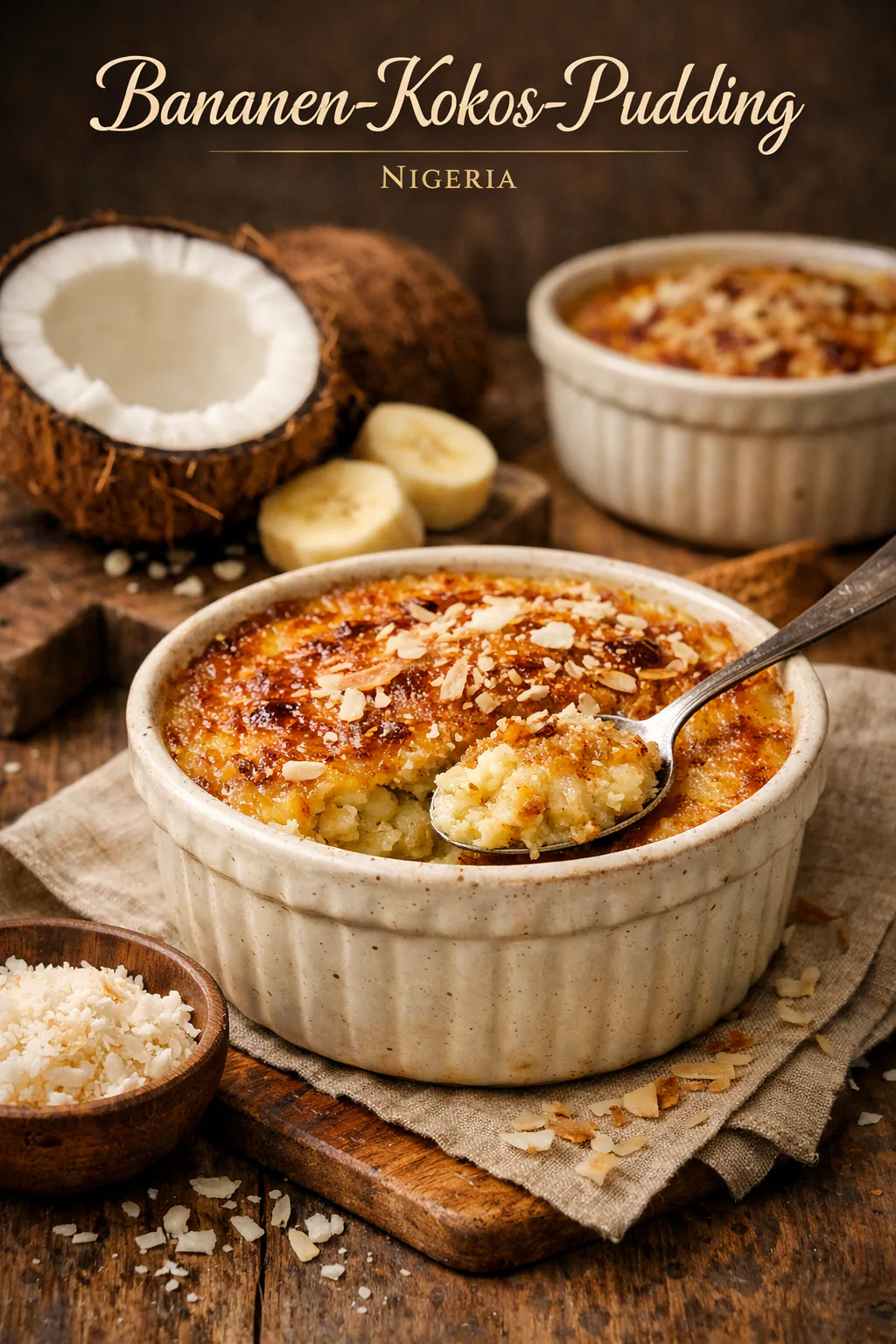 Bananen-Kokos-Pudding