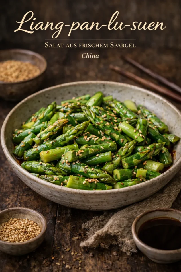 Liang Pan Lu Suen Salat Aus Frischem Spargel 1