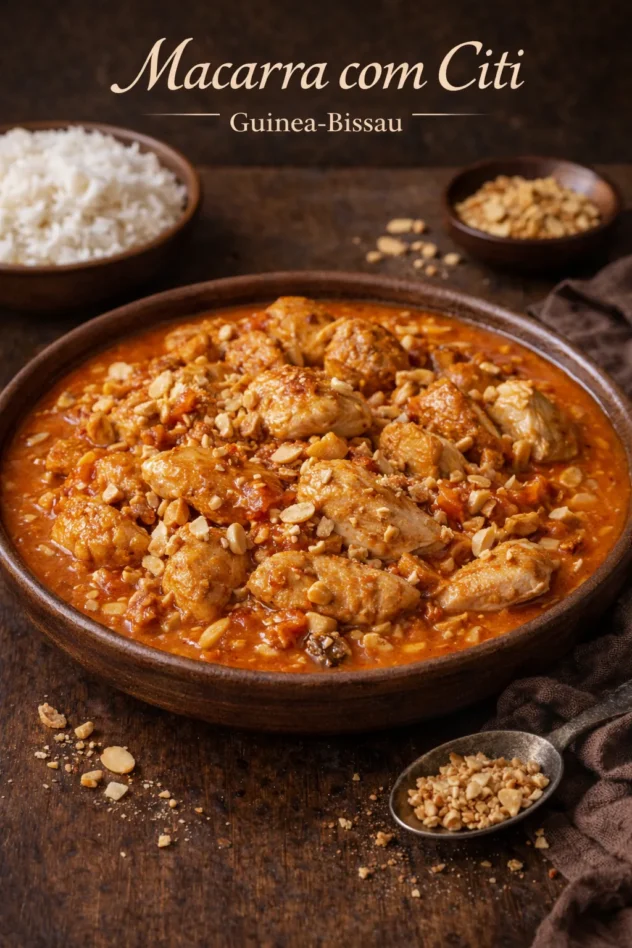 Macarra Com Citi Haehnchen Mit Erdnuesse Und Palmoel
