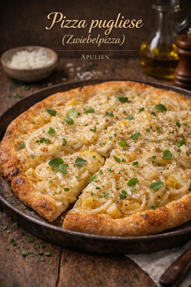 Pizza Pugliese Zwiebelpizza