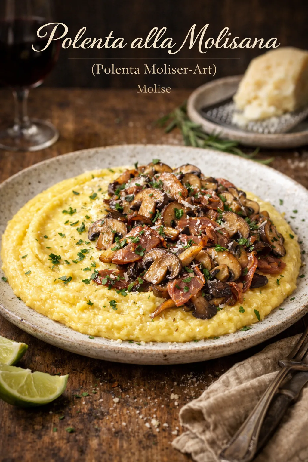 Polenta alla Molisana (Polenta Moliser-Art)
