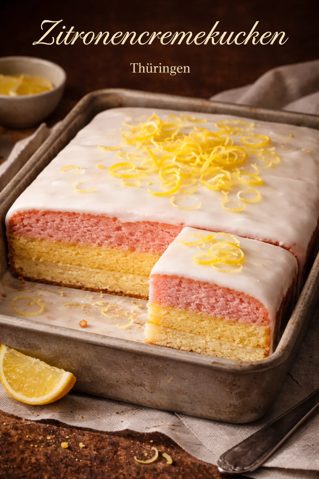 Zitronencremekuchen