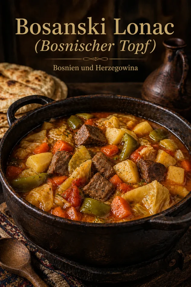 Bosanski Lonac Bosnischer Topf