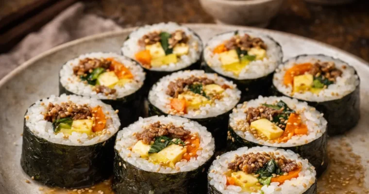 Gim Bab (Reisröllchen)