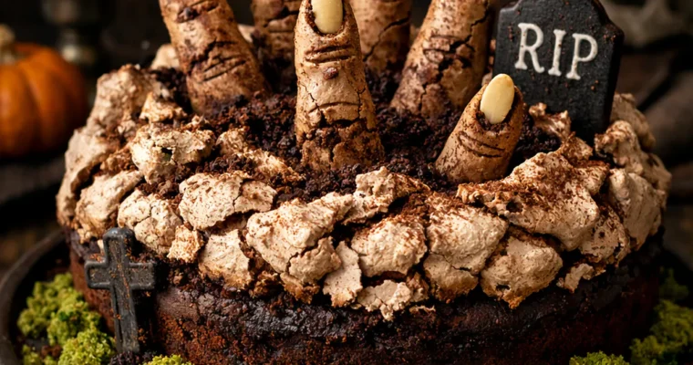 Rise from the Dead Mocha-Meringue-Kuchen