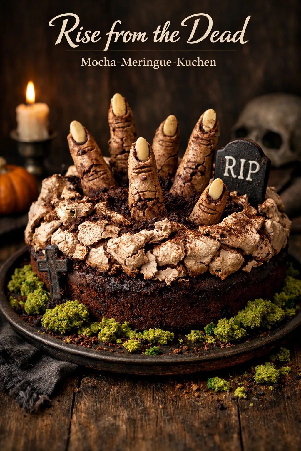 Rise from the Dead Mocha-Meringue-Kuchen