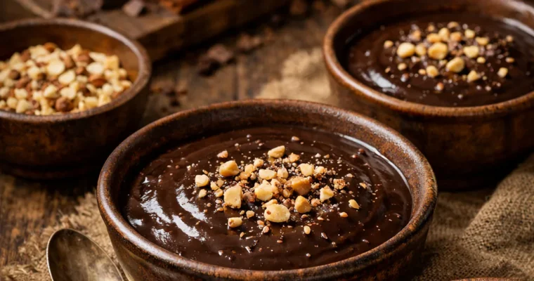 Sanguinaccio Dolce (Schokoladenpudding mit Schweineblut)