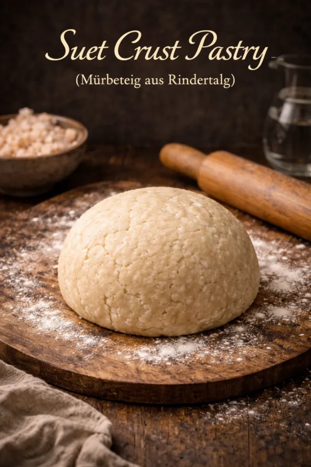 Suet Crust Pastry Muerbeteig Aus Rindertalg