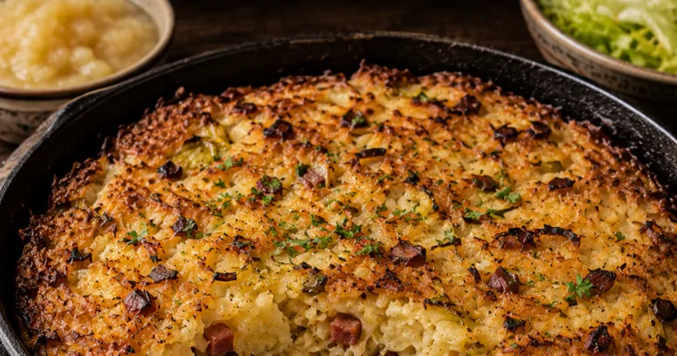 Dibbelabbes (Saarländischer Kartoffelkuchen)