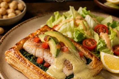 Fischfilet Mit Macadamiasauce