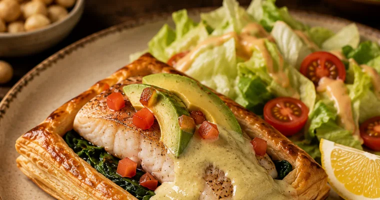 Fischfilet mit Macadamiasauce