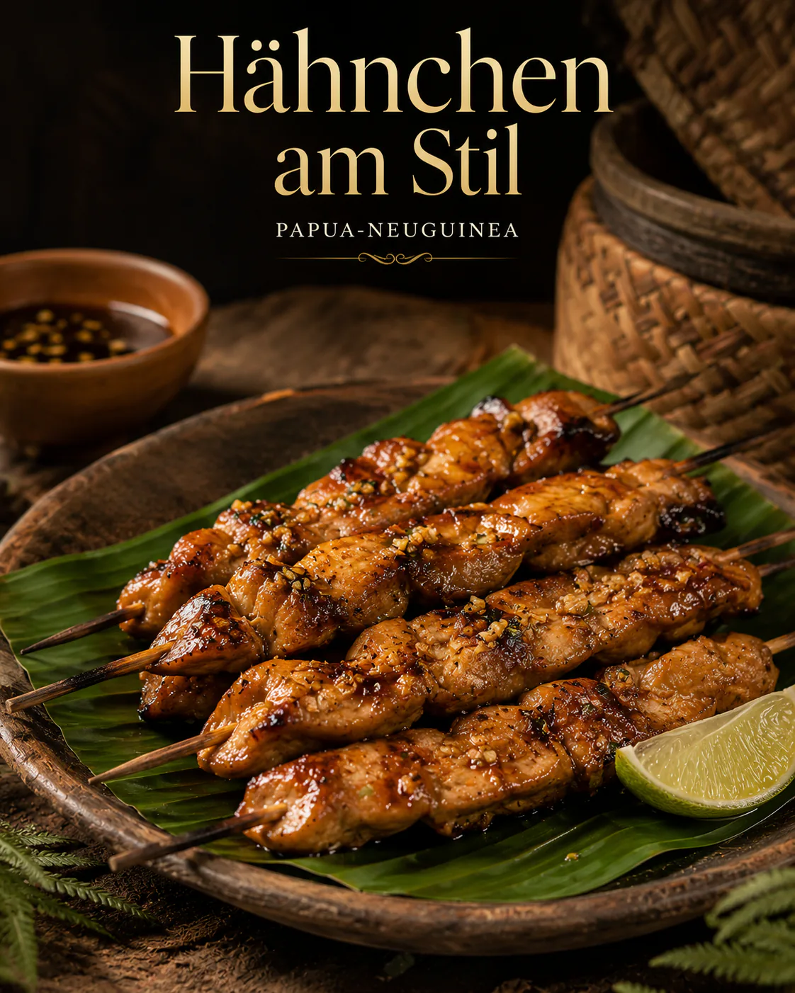 Hähnchen am Stil