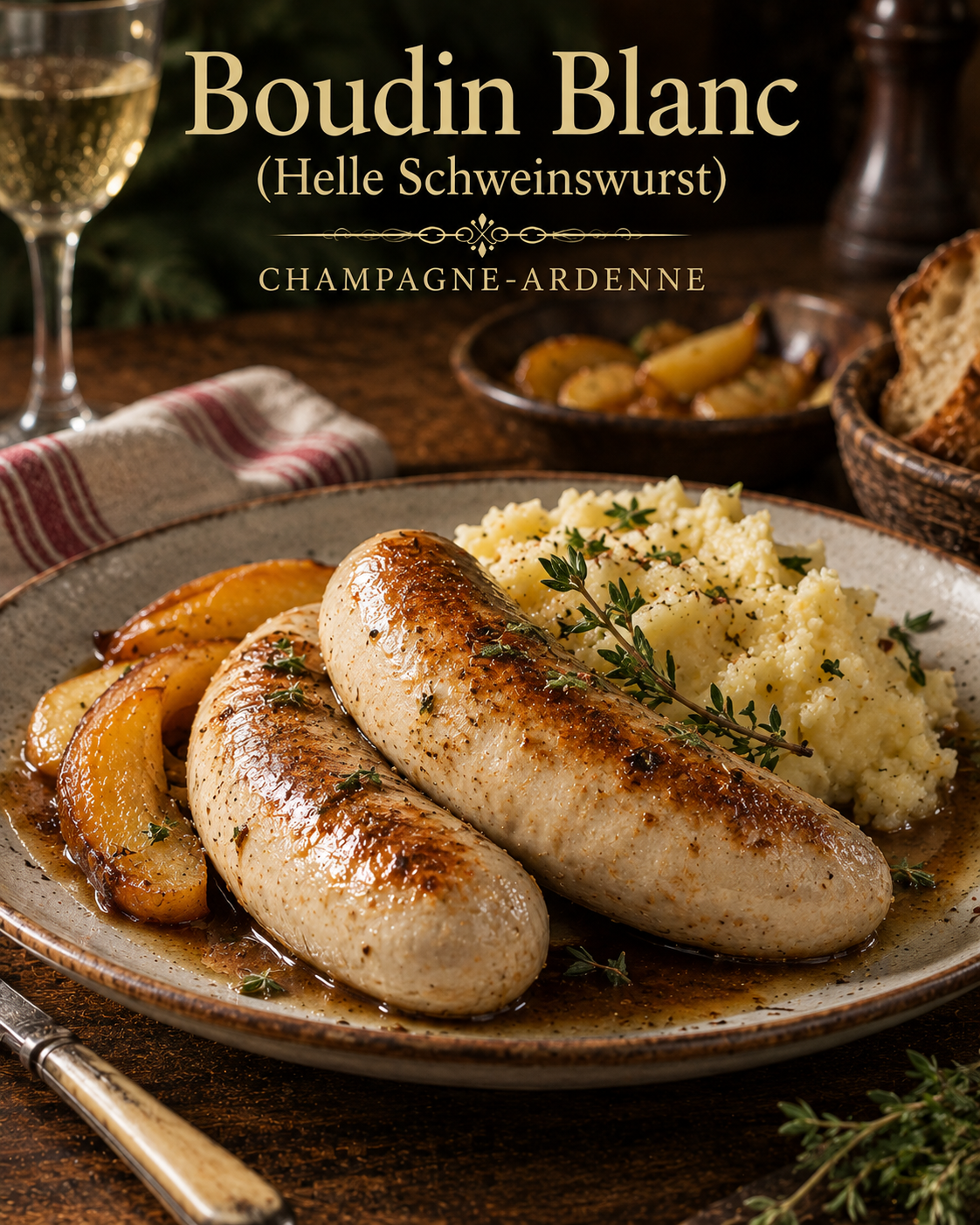 Boudin Blanc (Helle Schweinswurst)