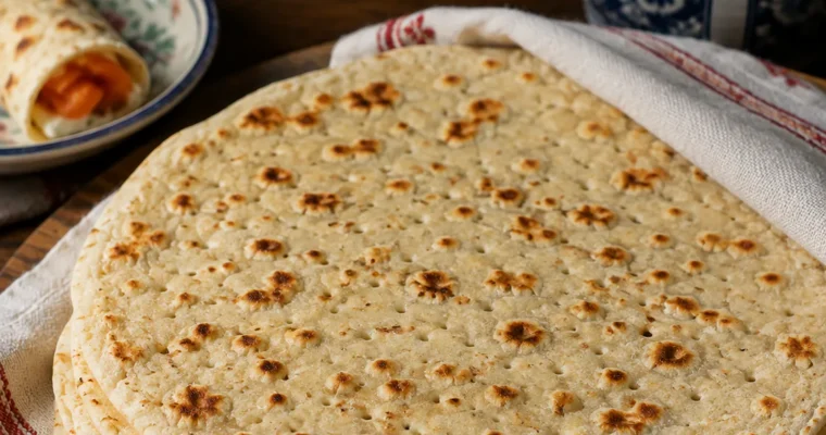 Lefse (Norwegisches Fladenbrot)