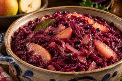 Birnen Rotkohl