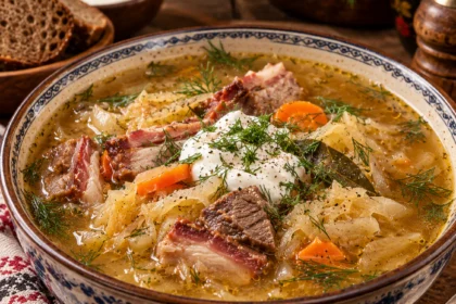 Schtschi Sutotschnije 24 Stunden Schtschi Sauerkrautsuppe
